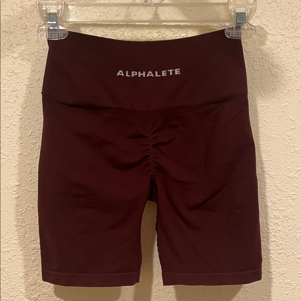 Alphalete Bike Shorts Sangaria XS